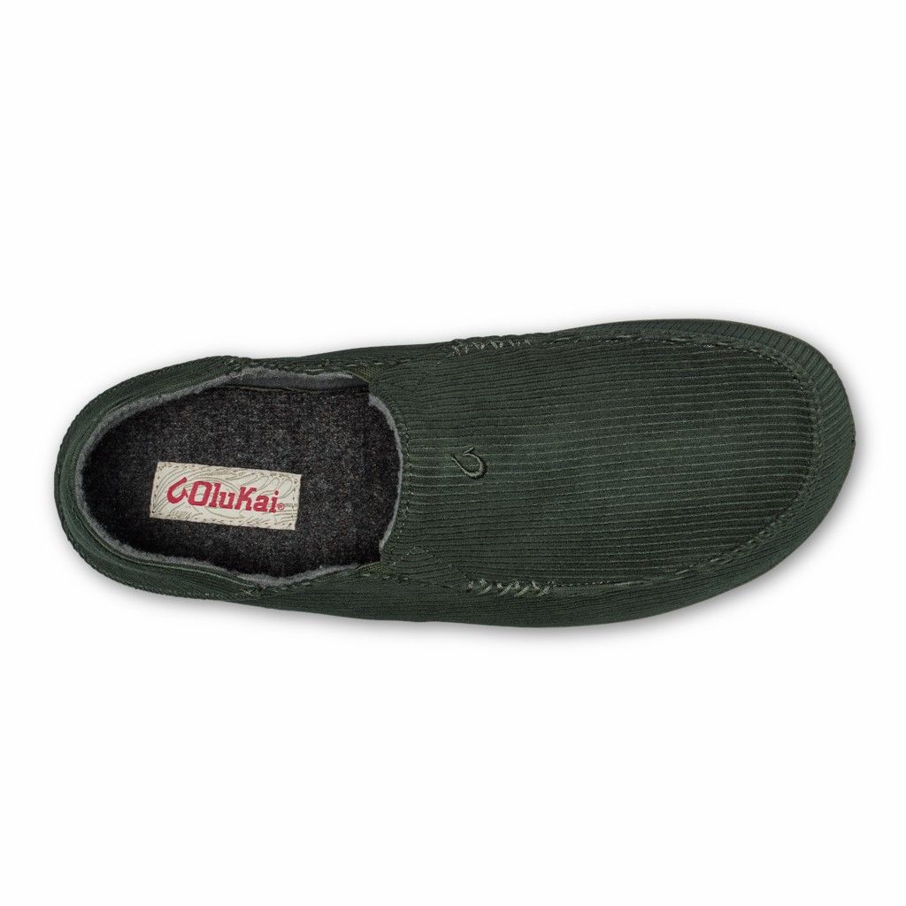 Olukai Men's Moloa Ie Slipper - Nori US758-190